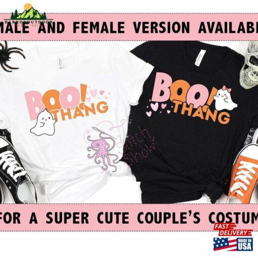 Boo Thang Shirt Female Ghost Halloween Costume Unisex T-Shirt