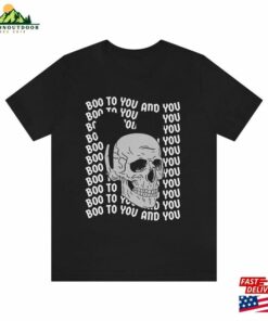 Boo To You Streetwear Shirt Mnsshp Party Tee Halloween Theme Park Fashion Hoodie T-Shirt