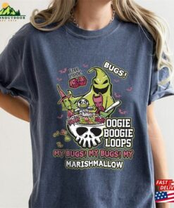 Boogieman Comfort Color T-Shirt Halloween Oogie Boogie 2023 Nightmare Before Christmas Shirt Disney Holiday Party Sweatshirt Unisex