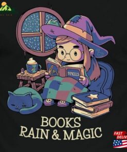 Books Rain Magic T-Shirt Hoodie Sweatshirt