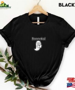 Booooks! Cute Ghost Reading Books Halloween T-Shirt Sweatshirt Hoodie