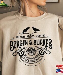 Borgin And Burkes Sweatshirt Wizarding Artefacts Wizard Sweater Classic Unisex