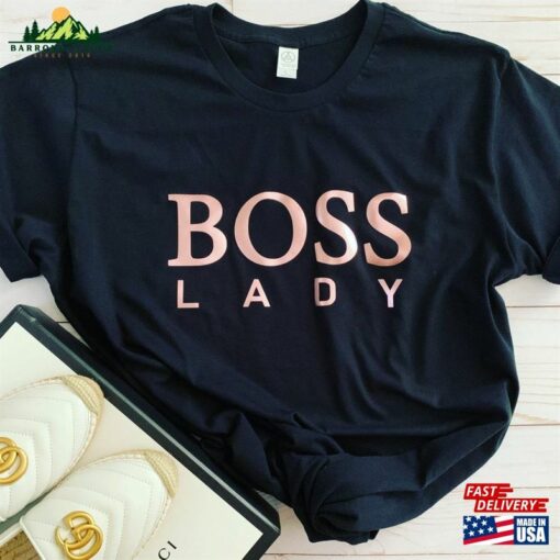 Boss Lady T Shirt_Fashionista 2023 Shirts_Inspired Shirt_Girls Trendy Shirt_Gift For Her_Gift Lady_Luxury Shirt_Designer Inspired Hoodie T-Shirt