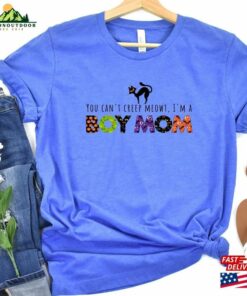 Boy Mom Halloween T Shirt Cat Lover For Spooky Crewneck Classic 3