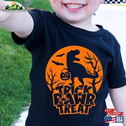 Boys Halloween Shirt Kids Trick Or Treat T-Shirt Sweatshirt