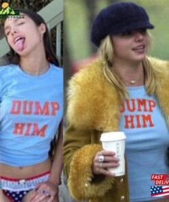 Britney Spears Dump Him Shirt Women Olivia Rodrigo Blue Teen Girls Sweatshirt Unisex