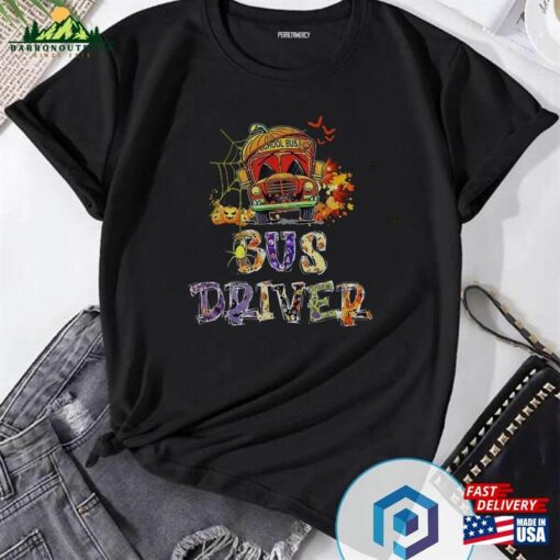 Bus Driver School Halloween T-Shirt Sweatshirt Sweater Unisex