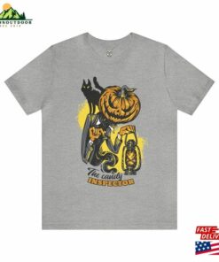 Candy Inspector Halloween Pumpkin Unisex Tee Trick Or Sweatshirt Classic 2 Candy Inspector Halloween Pumpkin Unisex Tee Trick Or Sweatshirt Classic 3