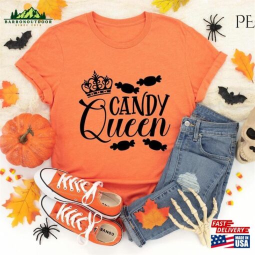 Candy Queen Halloween Shirt Cute Corn Unisex Sweatshirt