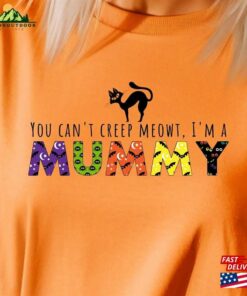 Cat Lover Mom Halloween Shirt Cute T-Shirt Vintage Sweatshirt Hoodie