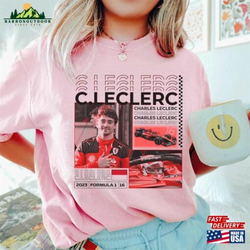 Charles Leclerc Formula One Shirt F1 Driver Tee Classic Hoodie