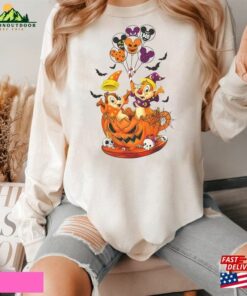 Chip And Dale Disney Balloon Halloween Shirt Party T-Shirt N Tea Cup Tee Birthday Gift Funny Sweatshirt