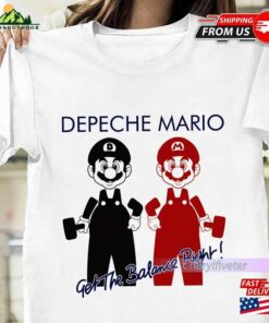 Christmas Gift Depeche Mario Get The Balance Right Shirt Mode 2023 Unisex Classic