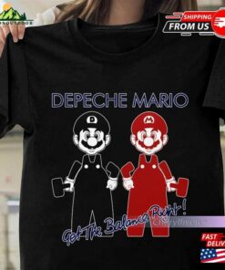 Christmas Gift Depeche Mario Get The Balance Right Shirt Mode 2023 Unisex Classic
