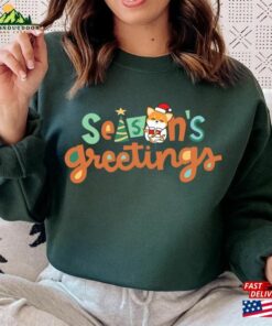 Christmas Sweatshirt Corgi Puppies Merry Classic 2 Christmas Sweatshirt Corgi Puppies Merry Classic 3