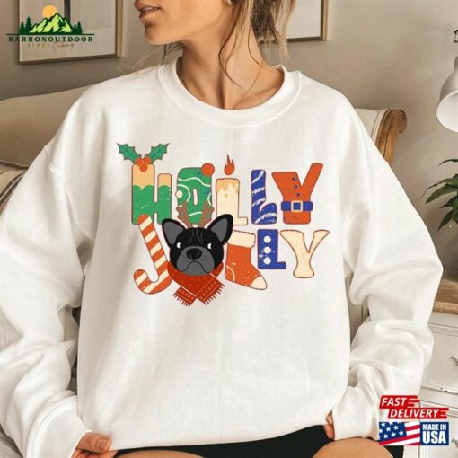 Christmas Sweatshirt Holly Joyly Merry Unisex Classic