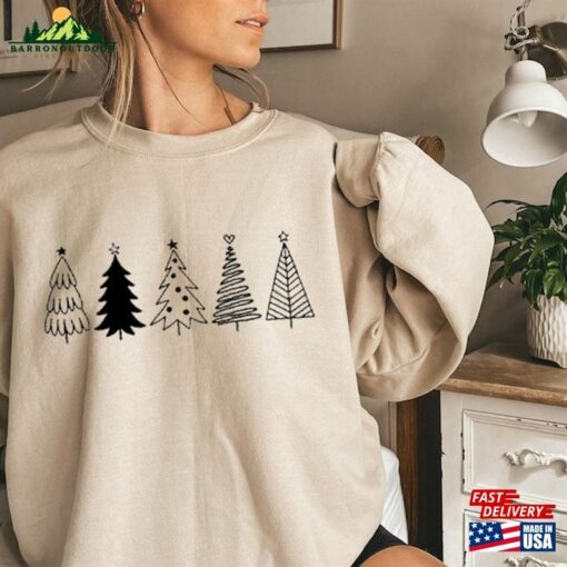 Christmas Tree Sweatshirt Shirts For Women Tshirt Hoodie Unisex