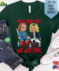 Chucky And Bride Sweatshirt Retro Horror Movie Sweater Child T-Shirt 2 Chucky And Bride Sweatshirt Retro Horror Movie Sweater Child T Shirt 3