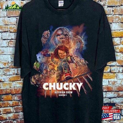 Chucky Halloween Shirt Vintage Alterian Crew T-Shirt Season 1 Sweatshirt Classic