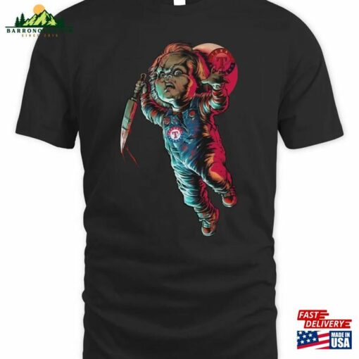 Chucky Texas Rangers Halloween 2023 Tee Shirt Hoodie Classic T-Shirt