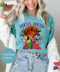 Colors Comfort Hocus Pocus Mickey Shirt Disney Girls Trip Fan Hoodie Sweatshirt