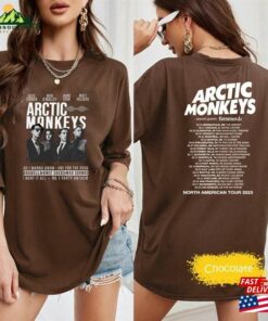 Comfort Color Arctic Monkeys 2023 North America Tour Dates Sweatshirt Music Lyrics T-Shirt Concert Tee Classic Unisex