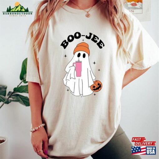 Comfort Color Boo Jee Shirt Cute Funny Halloween T-Shirt Classic