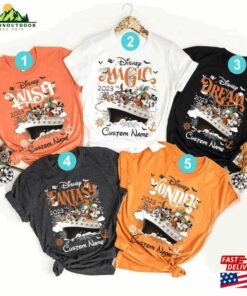 Comfort Color Disney Cruise Line Halloween Shirt On The High Seas 2023 Mickey And Friend Classic Unisex