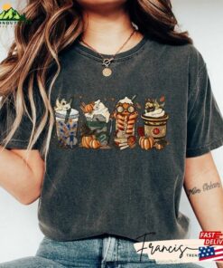 Comfort Color Halloween Witch School Latte Coffee Shirt Potter Hp Unisex Classic