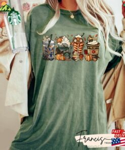 Comfort Color Halloween Witch School Latte Coffee Shirt Potter Hp Unisex Classic 4
