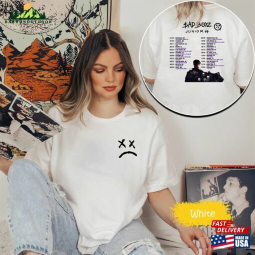 Comfort Color Junior H 2023 Concert Shirt Us Sad Boyz Tour Sweatshirt T-Shirt