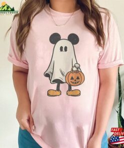 Comfort Color Mickey Ghost Halloween Shirt's Not So Scary T-Shirt Hoodie 3 Comfort Color Mickey Ghost Halloween Shirts Not So Scary T Shirt Hoodie 4