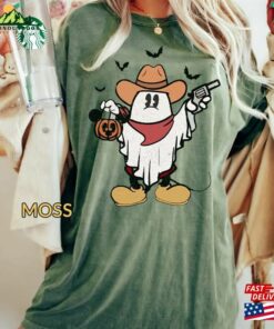 Comfort Color Retro Mickey Spooky Season Shirt Ghost Halloween Sweatshirt Hoodie 4