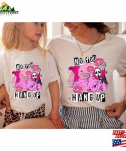 Comfort Color Shirt No You Hang Up Halloween T Shirt Ghostface Valentine Unisex 4