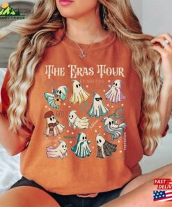 Comfort Color The Eras Tour Ghost Shirt Swiftie Taylor Hoodie T-Shirt