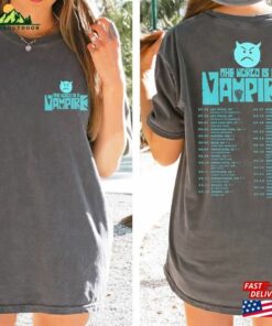 Comfort Color The Smashing Pumpkins World Is A Vampire Tour 2023 Shirt Band Fan Hoodie Unisex