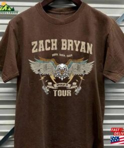 Comfort Color Zach Bryan Shirt Logo Tour 2023 Short Sleeve Cotton T-Shirt Merch Classic