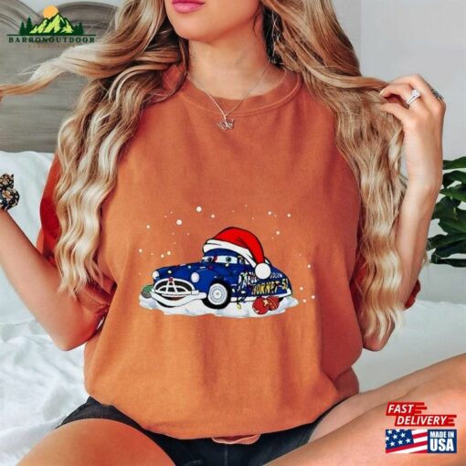 Comfort Colors® Disney Cars Christmas Shirt World Lightning Mcqueen Xmas Sweatshirt T-Shirt