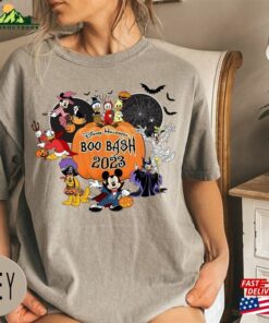 Comfort Colors® Disney Halloween Boo Bash Party Shirt World Trip 2023 Shirts Unisex Sweatshirt