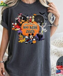 Comfort Colors® Disney Halloween Boo Bash Party Shirt World Trip 2023 Shirts Unisex Sweatshirt 2 Comfort Colors(r) Disney Halloween Boo Bash Party Shirt World Trip 2023 Shirts Unisex Sweatshirt 3