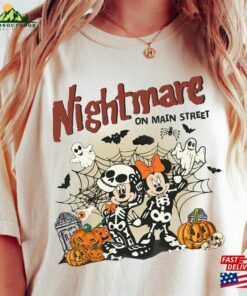 Comfort Colors® Disney Halloween Nightmare Shirt On The Street Hoodie T-Shirt