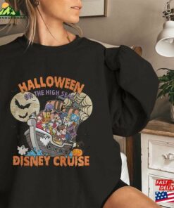 Comfort Colors(r) Disney Halloween On The High Seas Sweatshirt Cruise Classic 3