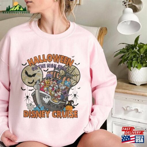 Comfort Colors® Disney Halloween On The High Seas Sweatshirt Cruise Classic