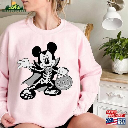 Comfort Colors® Disney Halloween Sweatshirt Mickey Not So Scary Shirt Hoodie