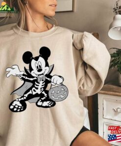Comfort Colors(r) Disney Halloween Sweatshirt Mickey Not So Scary Shirt Hoodie 4