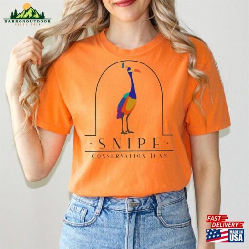 Comfort Colors® Disney Kevin Snipe Shirt Conservation Team Paradise Falls T-Shirt Pixar Up Movie Tee Disneyland Halloween Party Unisex Classic