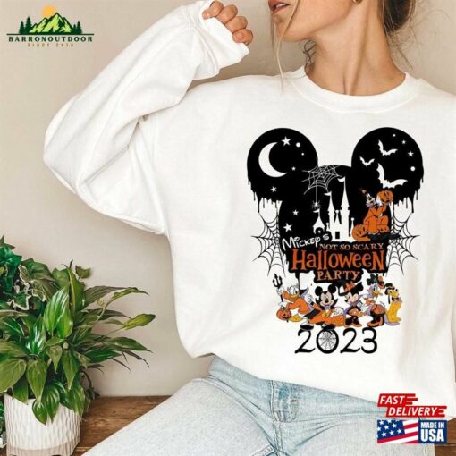 Comfort Colors® Disney Mickey’s Not So Scary Halloween Sweatshirt Hoodie