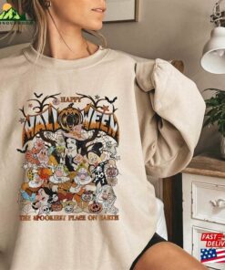 Comfort Colors(r) Disney Snow White And Seven Dwarfs Halloween Sweatshirt Princesses T Shirt Classic 4