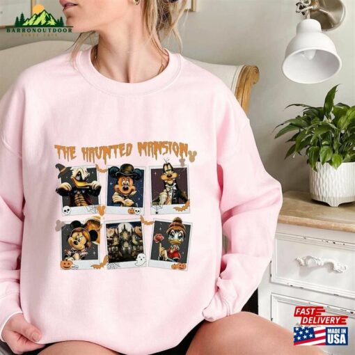 Comfort Colors® Disney The Haunted Mansion Sweatshirt Mickey And Friends Halloween Party 2023 T-Shirt