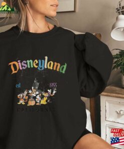Comfort Colors® Disneyland 1955 Halloween Sweatshirt Horror Scary Mickey T-Shirt Hoodie